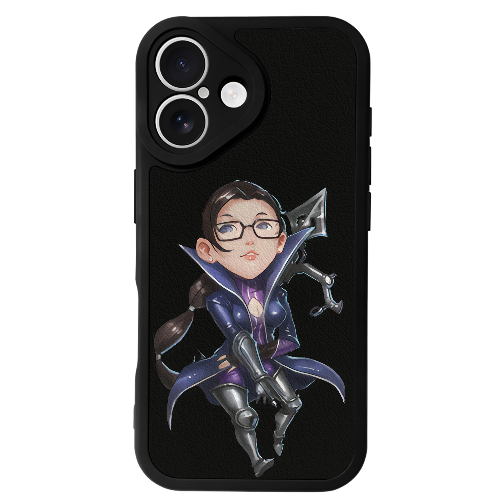 リーグ・オブ・レジェンド League of Legends LOL 【iPhone 16シリーズ対応】シリコンスマホケース（レザー調） 材質：シリコン
